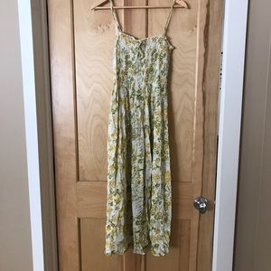 Urban Outfitters Smocked Floral Dress